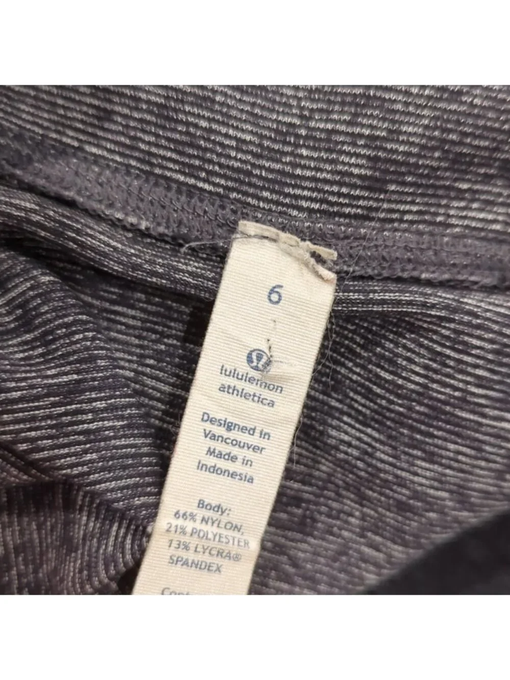 Lululemon In Stride Jacket Coal Wee Stripe / Coal